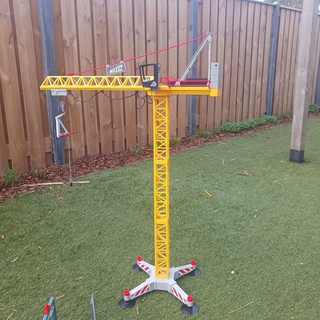 Playmobil hijskraan Maxx 7, Ophalen, Gebruikt, Complete set