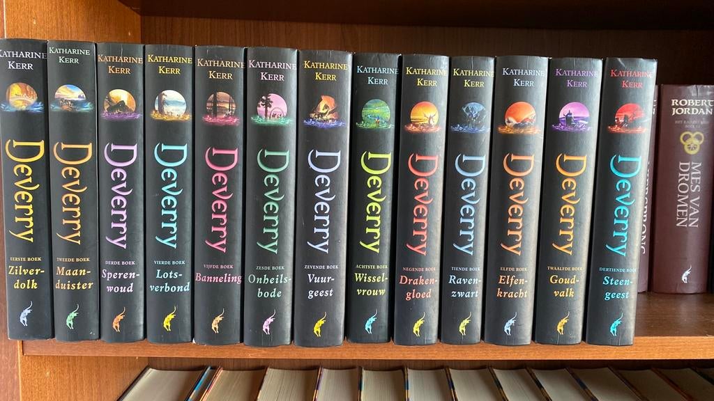 Katharine Kerr, Boeken, Ophalen, Gelezen