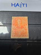 Haïti 2 Centimes Postzegel - Antieke Collectie, Ophalen of Verzenden, Gestempeld