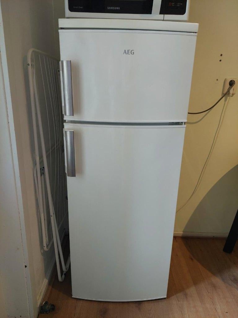 Koelkast met vriezer, Ophalen, Gebruikt, 100 tot 150 liter, 140 tot 160 cm