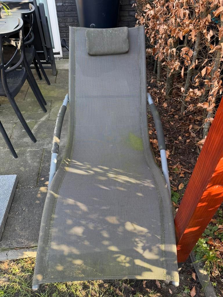 Ligbed, Ophalen, Gebruikt, Aluminium