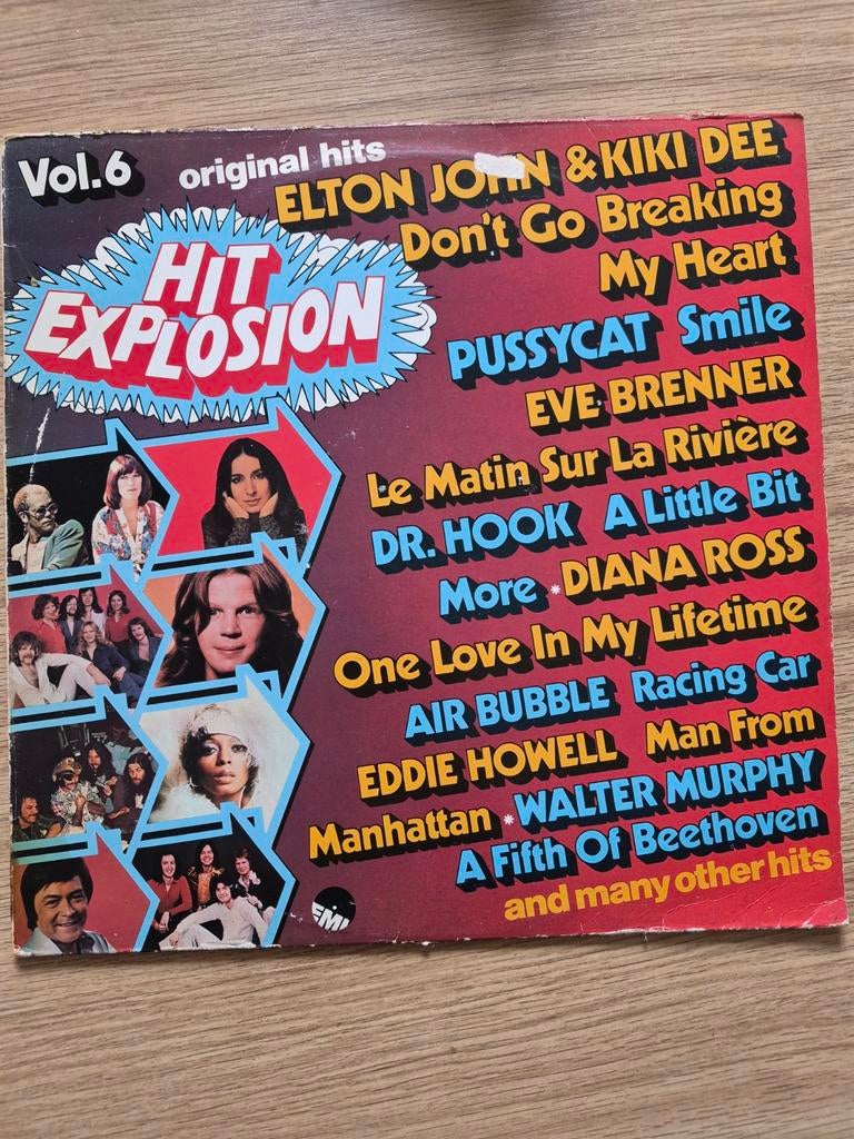 Hit explosion vol 6, Ophalen of Verzenden, Gebruikt, 12 inch, Pop