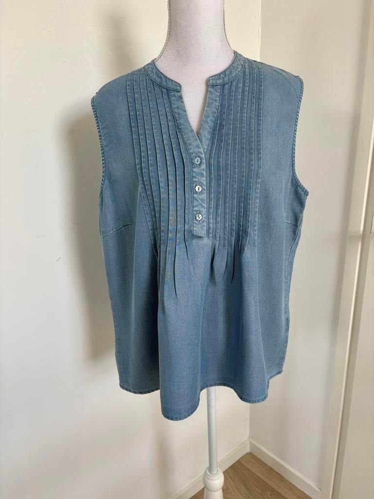 Blauwe Purdey top - maat 42, Maat 38/40 (M), Blauw, Nieuw, Ophalen of Verzenden