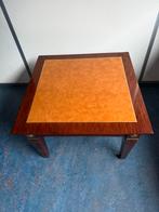 Bijzettafel Art Deco luxe uitstraling, Minder dan 55 cm, Rond, Zo goed als nieuw, Ophalen