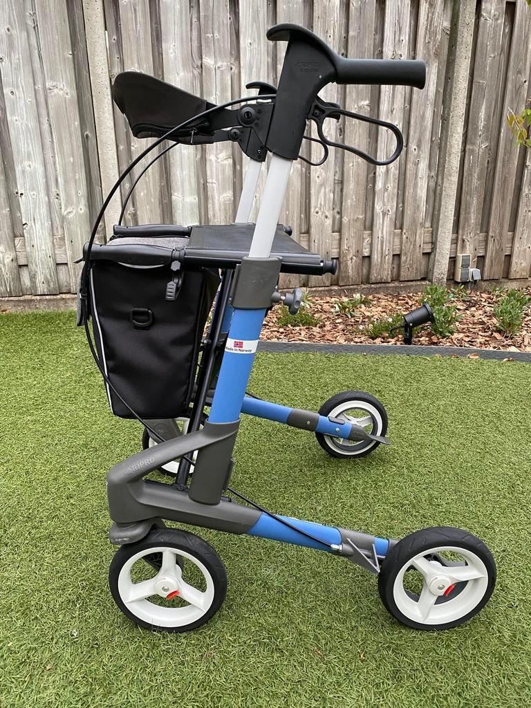 Topro Troja 5G - Rollator+tas - maat M - Topstaat!, Ophalen, Opvouwbaar, Zo goed als nieuw