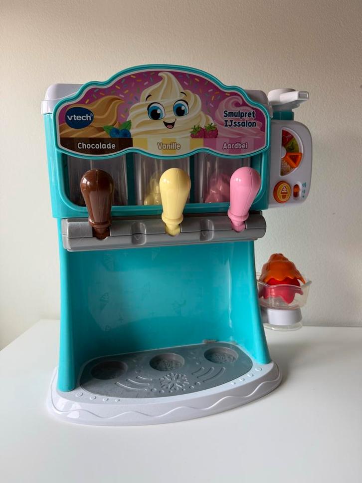 VTech Smulpret IJssalon - Interactief Speelgoed, Kinderen en Baby's, Speelgoed | Overig, Zo goed als nieuw, Jongen of Meisje, Ophalen of Verzenden