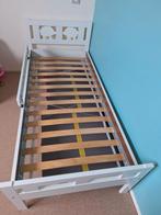 Ikea kritter wit peuterbed incl foammatras EN beddengoed, 70 tot 85 cm, 140 tot 160 cm, Zo goed als nieuw, Ophalen