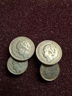 Zilveren  munt manchetknopen, Ophalen of Verzenden