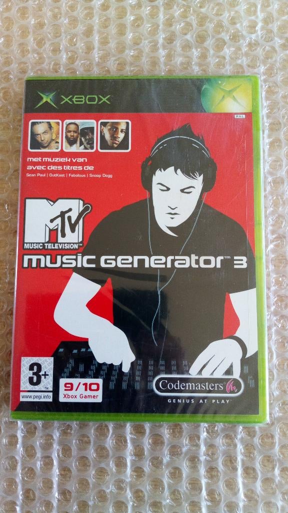 MTV Music Generator 3 - Xbox (Sealed), Muziek, Verzenden, 1 speler, Nieuw