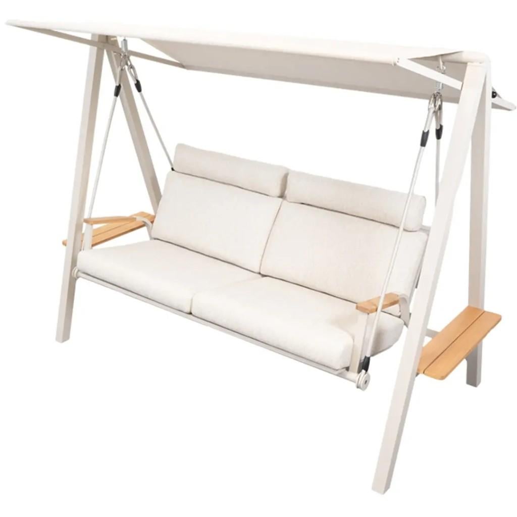 Relax Schommelbank Sevilla Mocha - NIEUW - niet gebruikt, Tuin en Terras, Ophalen, Nieuw, Aluminium, Schommelbank