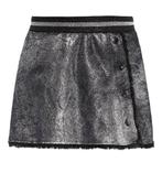 ZGAN Didi Rok, Rokje, Zwart Zilver, Winterrok Warm 134, 140, Kinderen en Baby's, Kinderkleding | Maat 134, Meisje, Ophalen of Verzenden