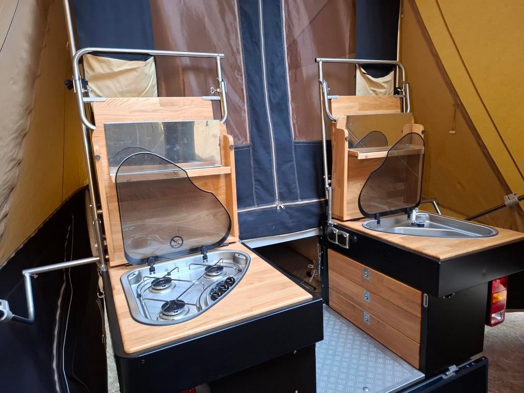 Aart Kok Tuareg Cross-Road Gamedrive 2021, Caravans en Kamperen, Vouwwagens, Ophalen, Aanwezig, Aart Kok