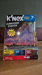 K'nex achtbaan / corkscrew coaster, Ophalen of Verzenden, K'nex