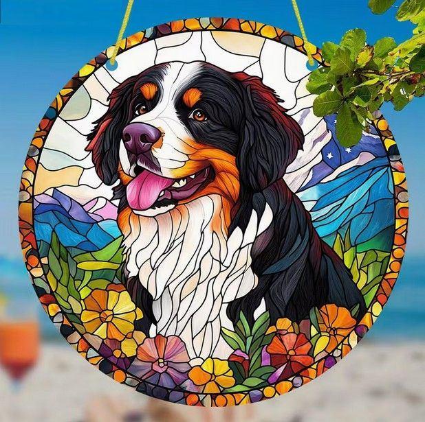 Raamhanger Berner Sennen, Verzenden, Wandhanger, Meerkleurig, Nieuw