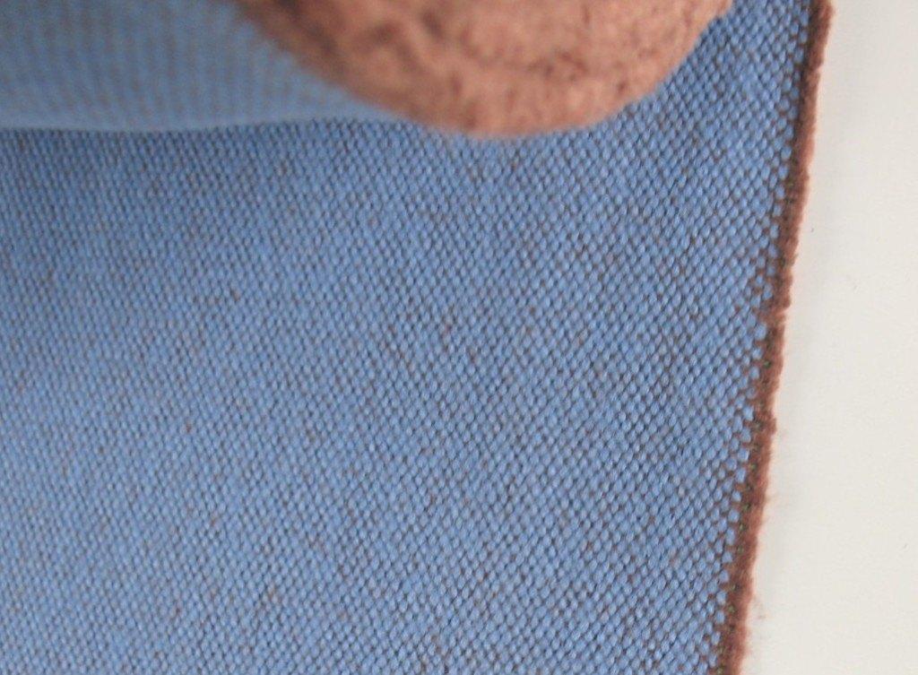 Kvadrat Veneto 2 748; lavendelblauw; restant meubelstof, Hobby en Vrije tijd, Stoffen en Lappen, Blauw, 120 cm of meer, Ophalen of Verzenden