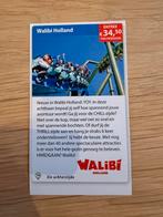 Kortingsbon voor Walibi Holland., Kortingskaart