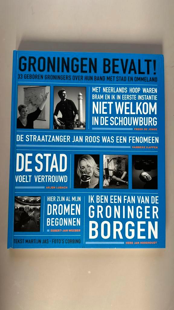 Martijn Jas - Groningen bevalt! - Hardcover, Boeken, Overige Boeken, Nieuw, Ophalen of Verzenden