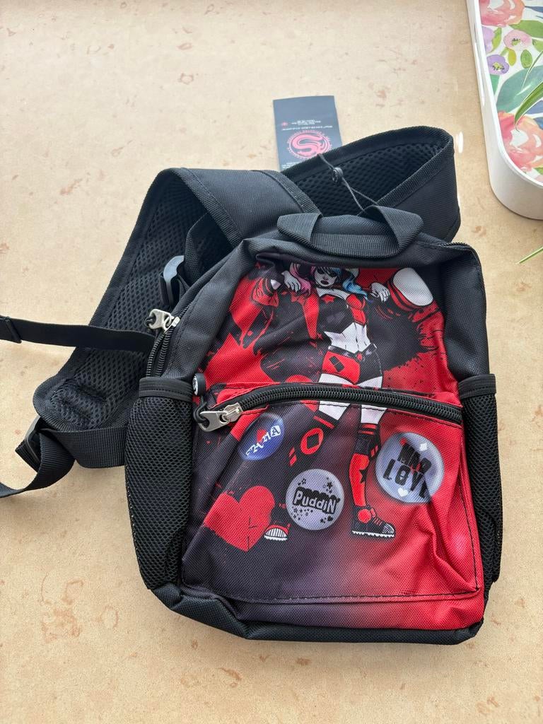 Harley Quinn Mini Rugzak - Perfect voor Fans!, Overige merken, Minder dan 30 cm, Nieuw, Ophalen of Verzenden