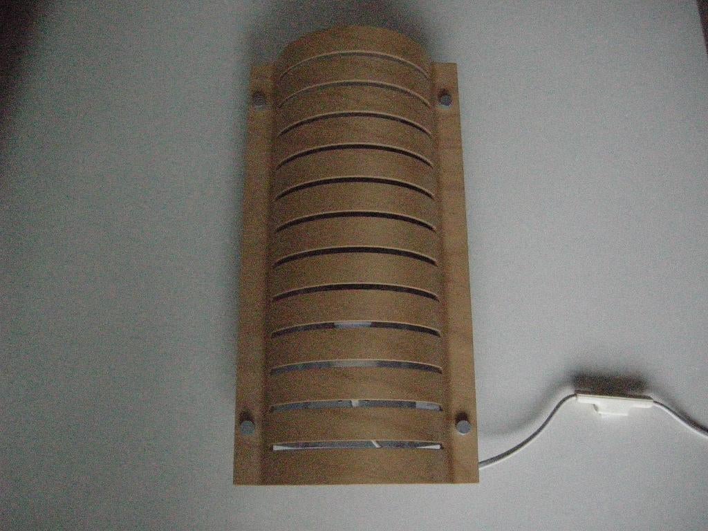 Lamp Strimma Ikea vintage (3X) - zgan, Ophalen, Zo goed als nieuw, Hout, Vintage Ikea