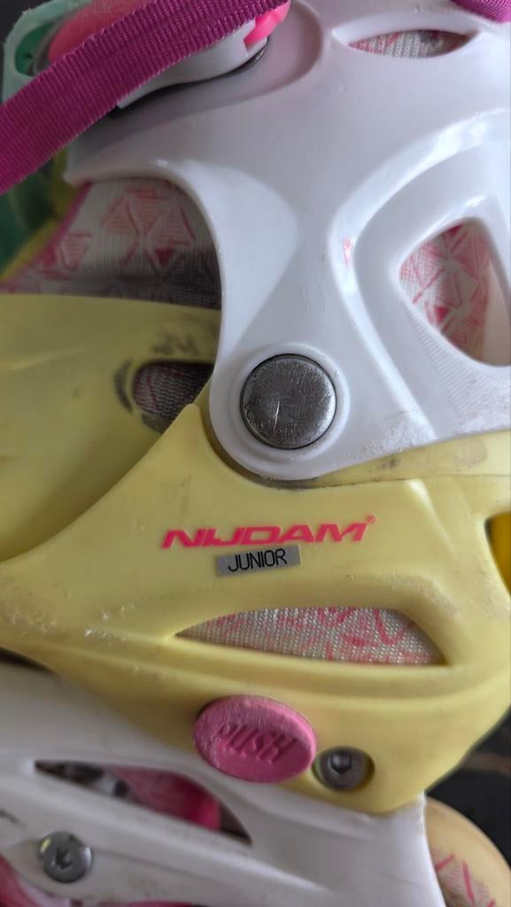 Nijdam junior skeelers, Ophalen of Verzenden, Verstelbaar, Gebruikt