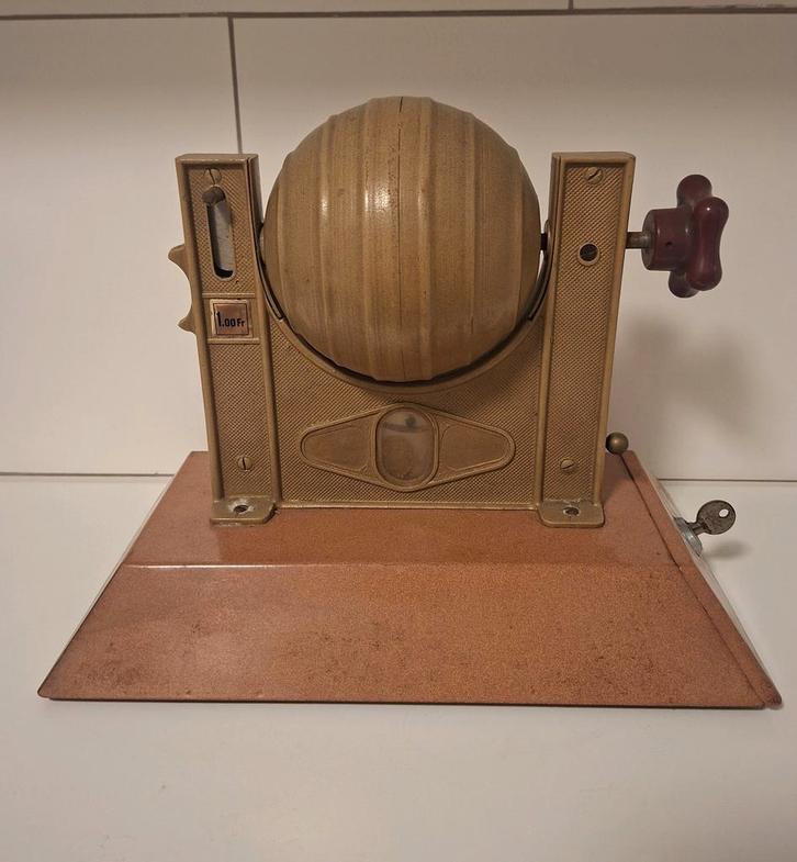 Toll boul trade stimulator gokkast met sleutel, Verzamelen, Automaten | Gokkasten en Fruitautomaten, Gebruikt, Overige munten