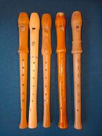 Vijf sopraan blokfluiten o.a. zamir en adler, Muziek en Instrumenten, Ophalen of Verzenden, Gebruikt, Sopraan of Sopranino