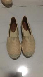 Nieuwe dames schoenen instappers loafers creme nude croco, Ophalen of Verzenden, Nieuw, Beige, Instappers