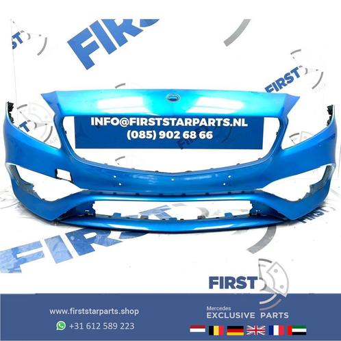W176 BUMPER FACELIFT AMG VOORBUMPER BLAUW ZWART WIT GRIJS GR, Auto-onderdelen, Carrosserie en Plaatwerk, Bumper, Mercedes-Benz