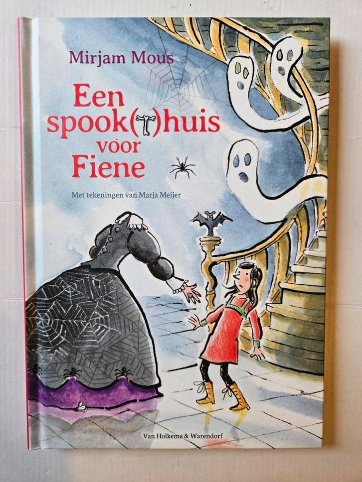 Mirjam Mous - Een spook(t)huis voor Fiene, Boeken, Kinderboeken | Jeugd | onder 10 jaar, Zo goed als nieuw, Ophalen of Verzenden