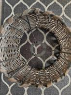 Bamboe lampenkap.., Huis en Inrichting, Lampen | Lampenkappen, Ophalen, Zo goed als nieuw, Rond, 25 tot 50 cm