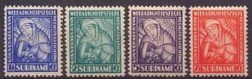 Suriname NVPH nr 137/40 postfris Van Heemstra Stichting 1928 beschikbaar voor biedingen