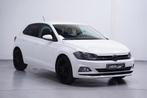 Volkswagen Polo 1.0 TSI Comfortline Clima Stoelverwarming Ap, Stof, Gebruikt, LED verlichting, Wit