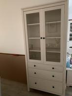 Ikea Hemnes vitrinekast, Ophalen, Gebruikt, 50 tot 100 cm, 150 tot 200 cm