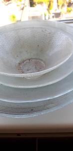 Glazen schalen., Ophalen of Verzenden, Rond, Glas