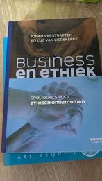 Business en Ethiek – Spelregels voor ethisch ondernemen, Ophalen of Verzenden, Johan Verstraeten & Luc V, Alpha, WO