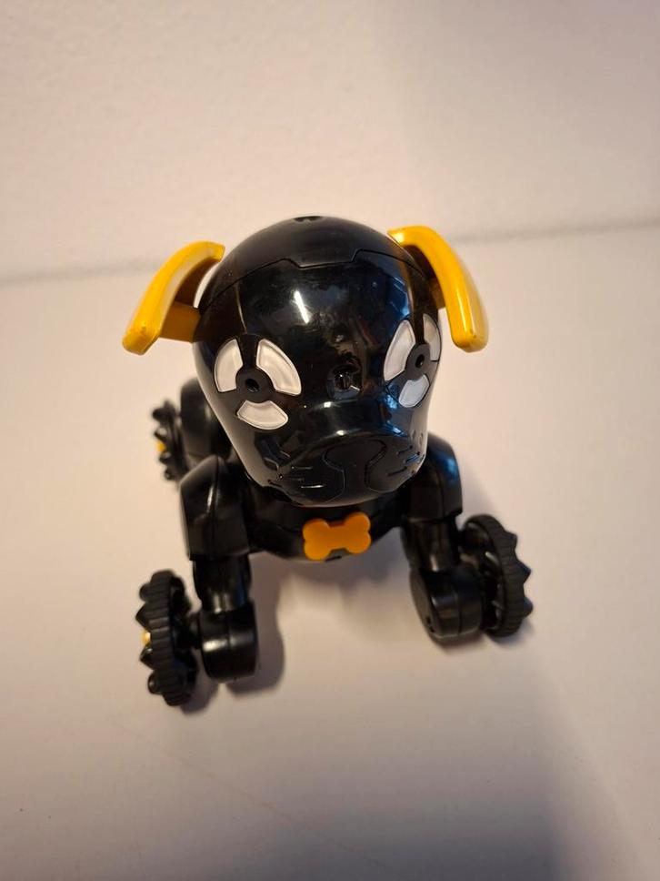 Interactief robot hondje 'Chippo' (merk WowWee Chippies), Kinderen en Baby's, Speelgoed | Educatief en Creatief, Zo goed als nieuw