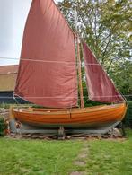 Hele mooie Zweedse zeilsloep-snipa met  Volvo diesel, Watersport en Boten, Open zeilboten, Ophalen, Binnenboordmotor, 6 meter of meer