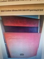 @@ 2 Lindner Albums DDR 1968-1979 gest/ong/pf @@, Postzegels en Munten, Postzegels | Volle albums en Verzamelingen, Ophalen of Verzenden