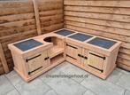 Buitenkeuken Douglas hoekkeuken kamado Bastard mancave, Ophalen of Verzenden, Nieuw, Houtskool, Vrijstaand