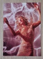 Ellie Goulding signed art card handtekening, Verzamelen, Ophalen of Verzenden, Zo goed als nieuw, Foto of Kaart, Gesigneerd