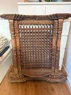 Authentiek houten altaar paneel uit India, Ophalen