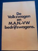 folder Volkswagen en M.A.N.-VW bedrijfswagens 1989 – NL, Ophalen of Verzenden, Zo goed als nieuw, Volkswagen
