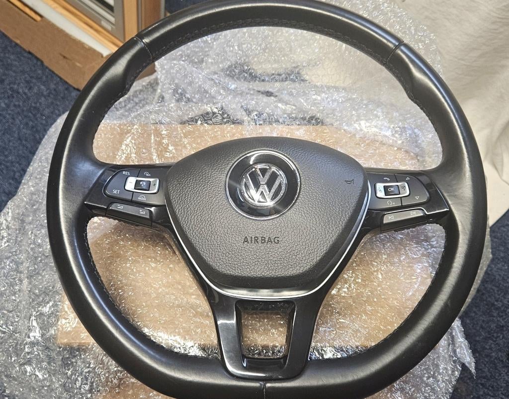 VW Golf Stuurwiel met Flippers & ACC, Ophalen of Verzenden, Gebruikt, Volkswagen