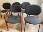 4 mooie stoelen van Pols Potten, Huis en Inrichting, Stoelen, Ophalen, Gebruikt, Metaal, Grijs