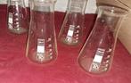 Fles  flesjes erlenmeier flesjes laboratorium flesjes, Antiek en Kunst, Ophalen of Verzenden