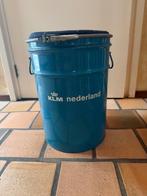 KLM Cargo, KLM Nederlands transportblik  met zit kussen, Verzamelen, Ophalen, Gebruikt, Overige typen