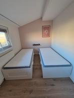 BRIMNES bedden, matrassen en dekbedden, Huis en Inrichting, Slaapkamer | Bedden, Ophalen, 90 cm, Eenpersoons, Wit