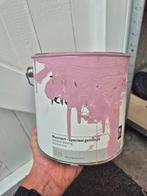 Roze Muurverf - Kwartvol Blik, Doe-het-zelf en Verbouw, Verf, Beits en Lak, Gebruikt, Ophalen of Verzenden, Verf, Roze