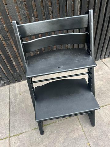 Stokke tripp trapp kinderstoel zwart beschikbaar voor biedingen