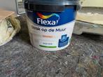 Flexa Muurverf, behangverf, zandkleurig, Ophalen, Wit